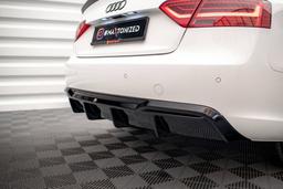 Maxton Design Diffuser Audi A5 8T Facelift (version With Dual Exhausts ON ONE Side)