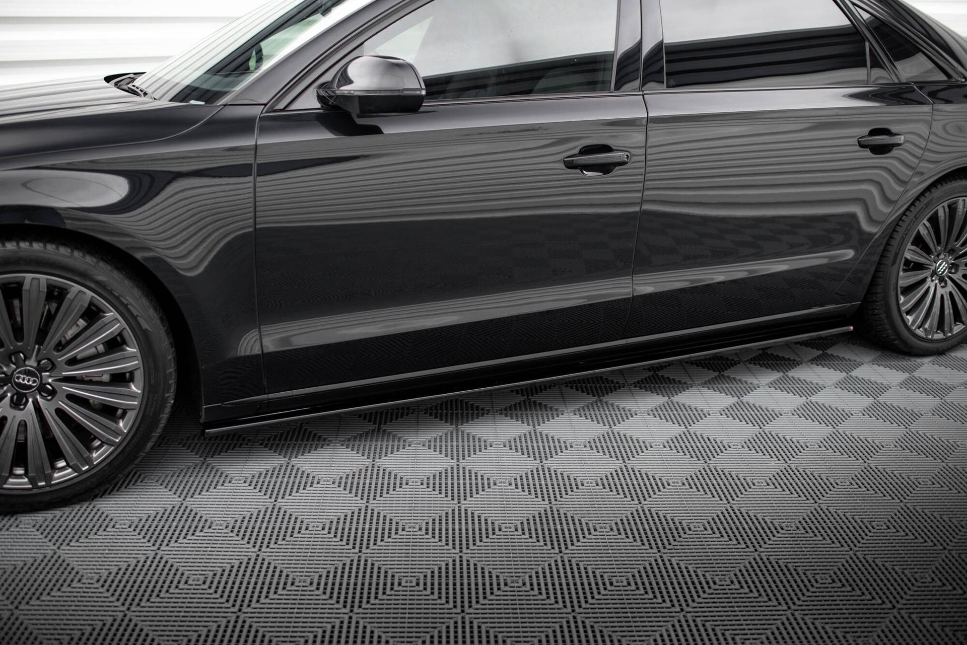 Maxton Design Sivuhelmat Audi A8 Long D4