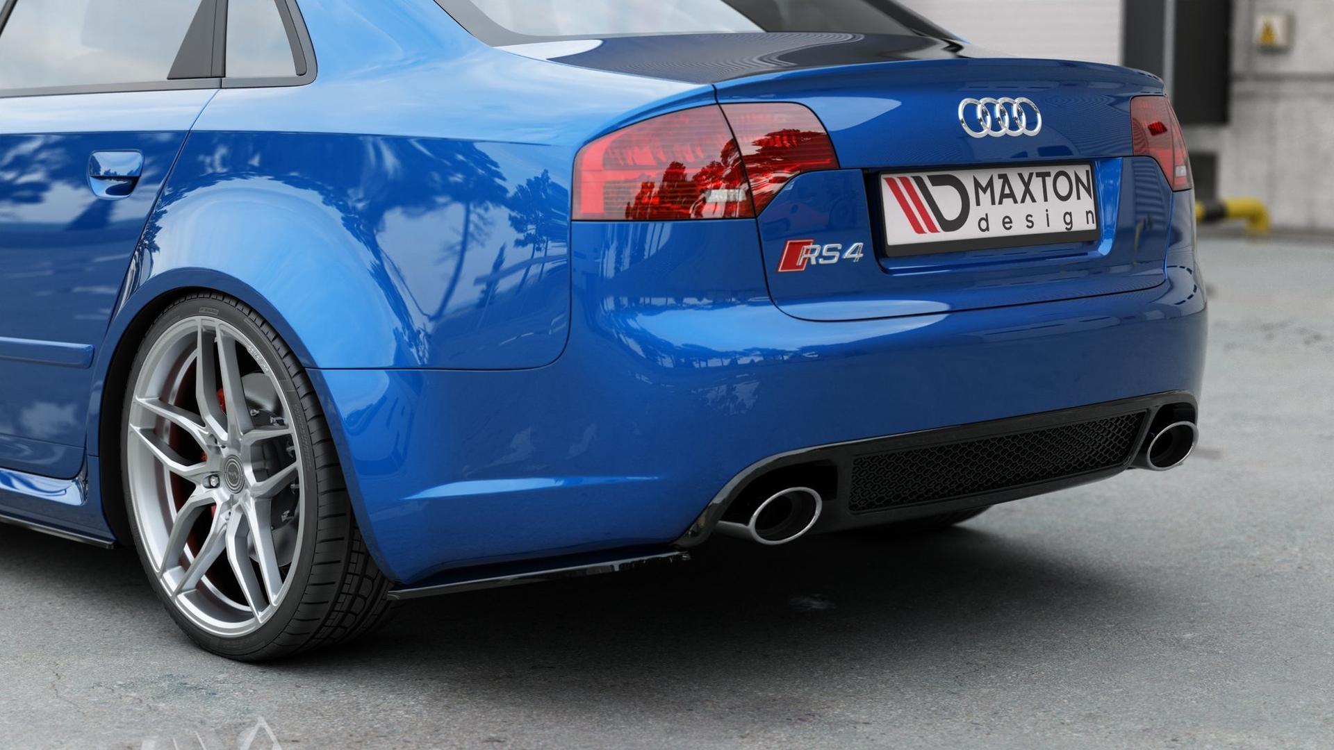 Maxton Design Splitters V.1 Audi RS4 Sedan B7