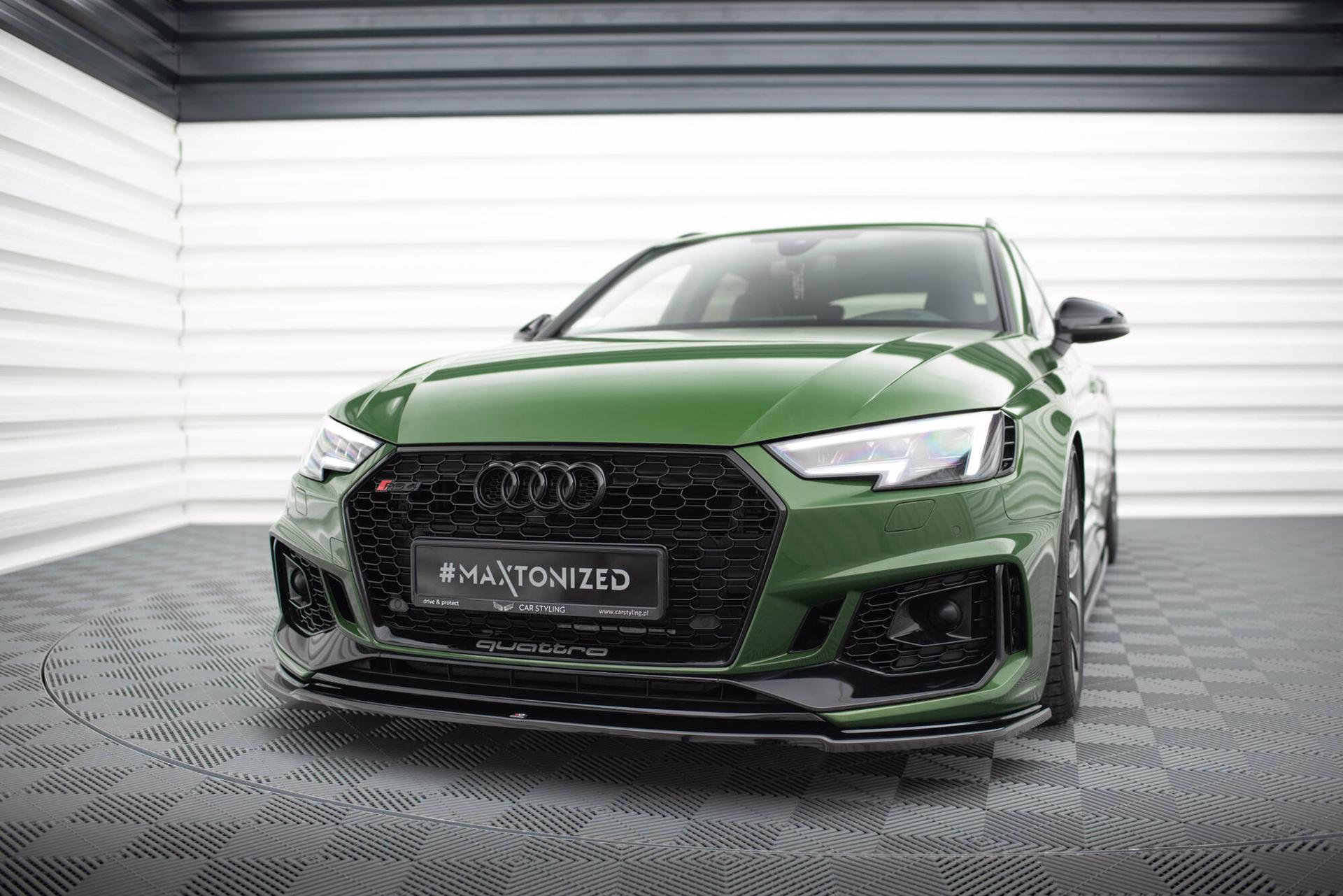 Maxton Design Frontspoiler V.2 Audi RS4 B9