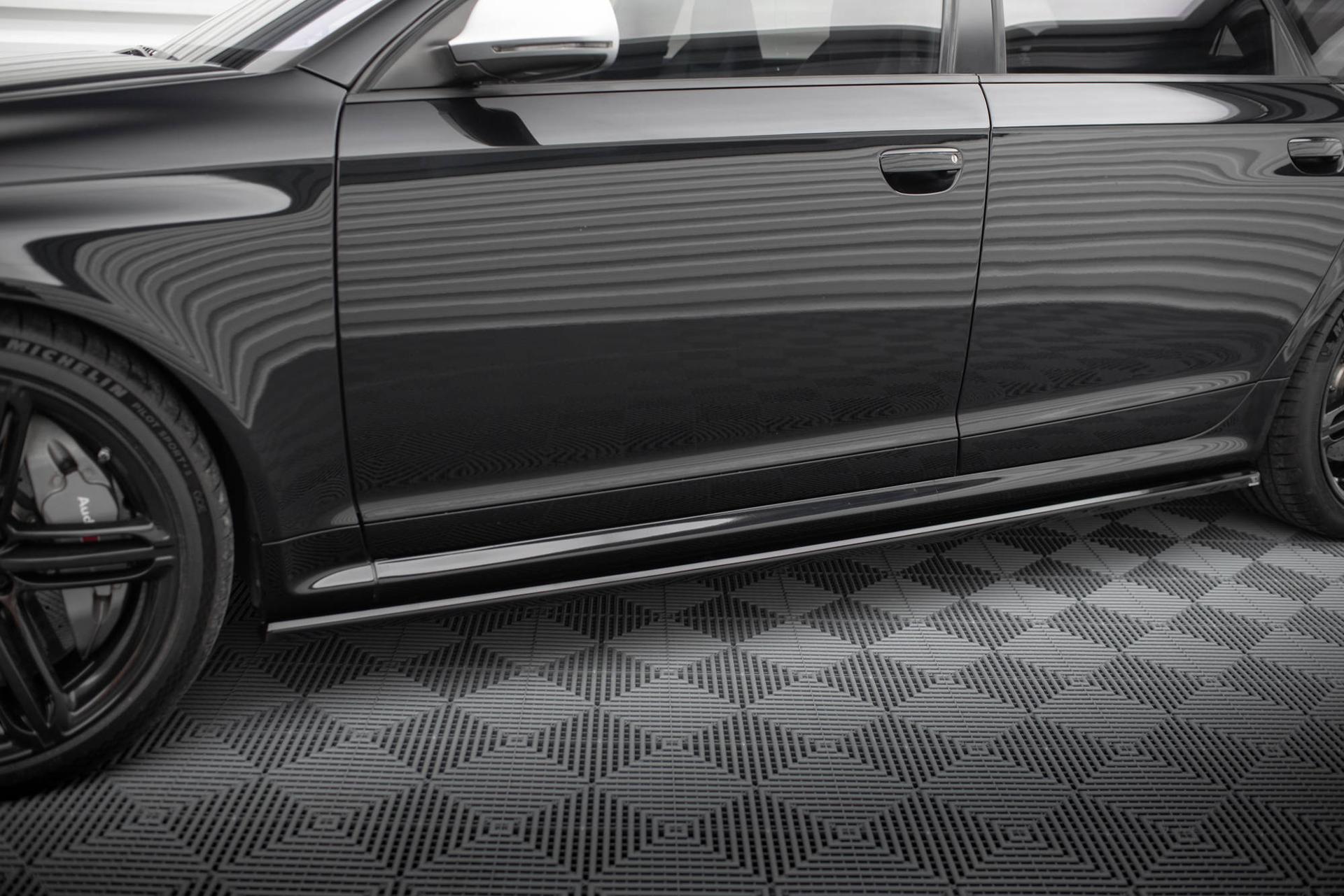 Maxton Design Sivuhelmat V.2 Audi RS6 Avant C6