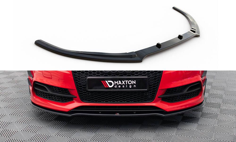 Maxton Design Front splitter V.2 Audi S3 / A3 S-line 8V Sedan / Cabrio