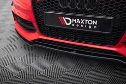 Maxton Design Front splitter V.2 Audi S3 / A3 S-line 8V Sedan / Cabrio