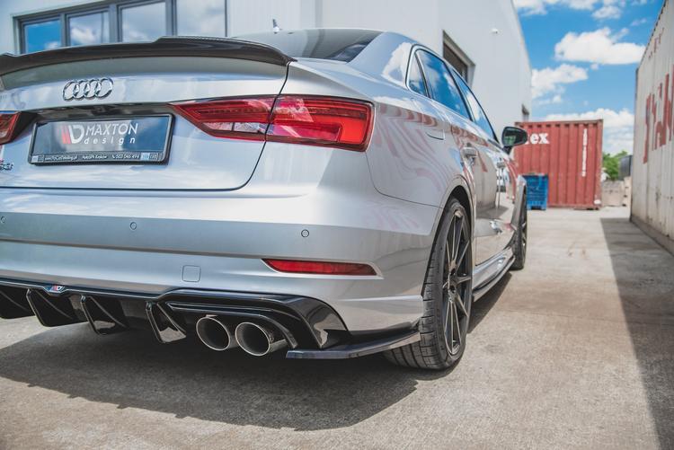 Maxton Design Splitters V.2 Audi S3 Sedan 8V Facelift