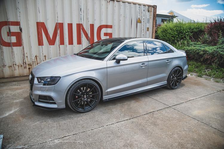 Maxton Design Sivuhelmat V.2 Audi S3 / A3 S-line Sedan 8V Facelift