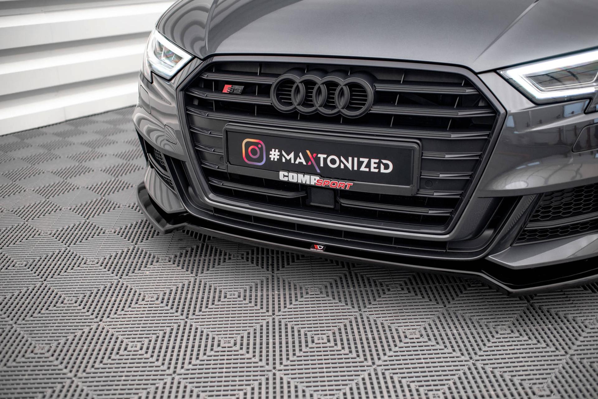 Maxton Design Kuppispoileri V.2 Audi S3 / A3 S-line Sportback 8V Facelift
