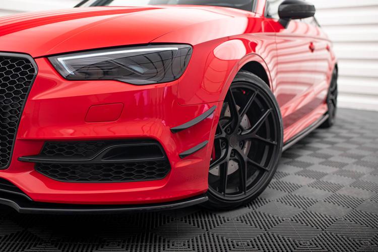 Maxton Design Splitters Audi S3 / A3 S-line 8V Sedan / Cabrio