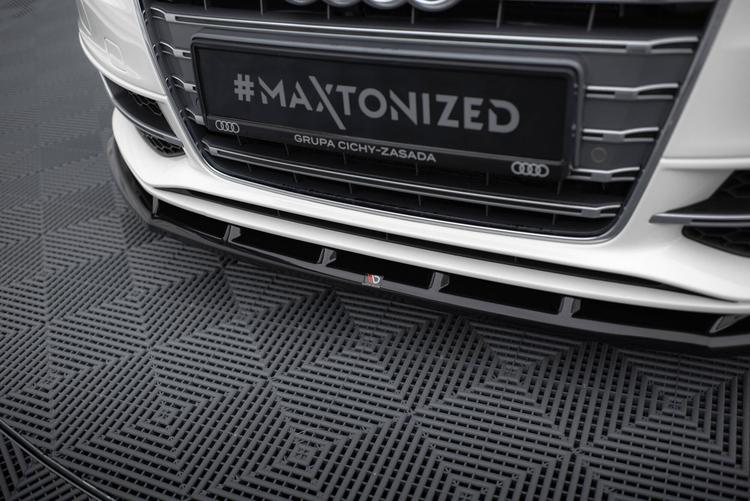 Maxton Design Frontspoiler V.1 Audi S3 / A3 S-line Sportback / Hatchback 8V