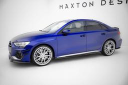 Maxton Design Sideskjørt V.2 Audi S3 Sportback / A3 S-line Sportback  8Y Facelift