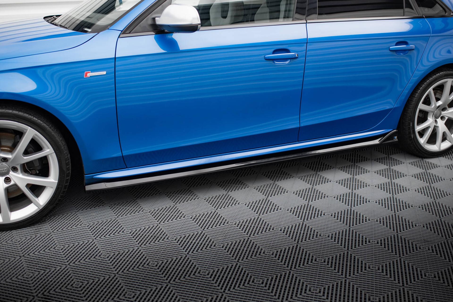 Maxton Design Sivuhelmat V.4 Audi A4 / A4 S-line / S4 B8 