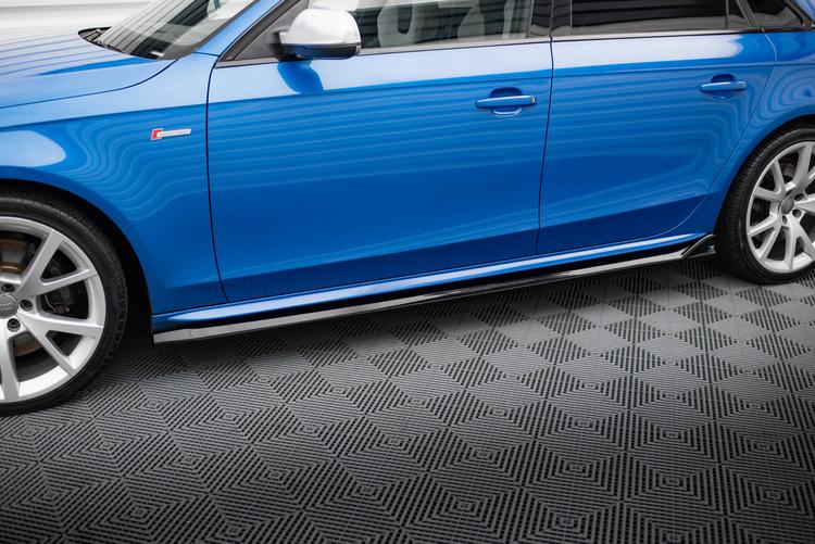Maxton Design Sivuhelmat V.4 Audi A4 / A4 S-line / S4 B8 