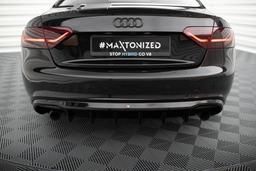 Maxton Design Diffuser Audi A5 Coupe / Cabrio S-line 8T (version With Single Exhausts ON Both Sides)