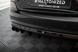 Maxton Design Diffuser Audi A5 Coupe / Cabrio S-line 8T (single Side Dual Exhaust Version)