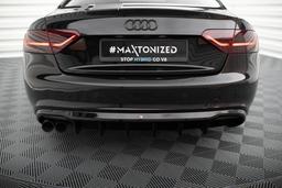 Maxton Design Diffuser Audi A5 Coupe / Cabrio S-line 8T (single Side Dual Exhaust Version)