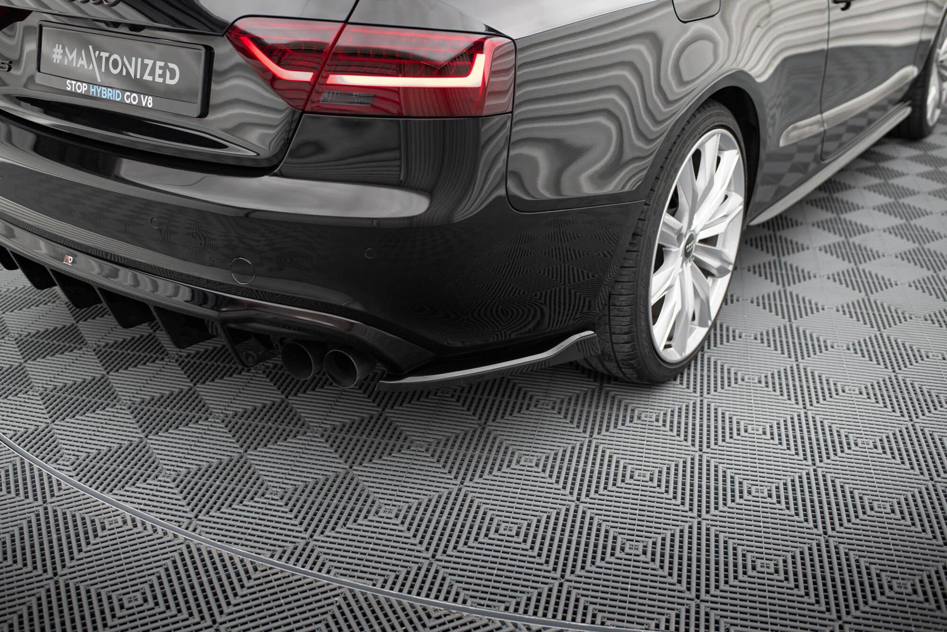 Maxton Design Splitters V.2 Audi S5 / A5 S-line Coupe / Cabriolet 8T