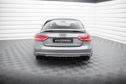 Maxton Design Diffuser Audi A5 S-line Coupe / Sportback 8T Facelift (version With Single Exhausts ON Both Sides)