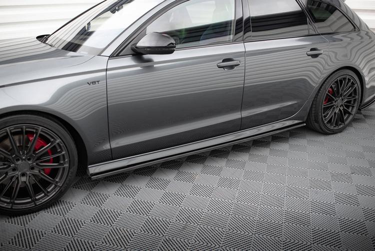 Maxton Design Sivuhelmat Audi S6 / A6 S-line / A6 C7 FL 