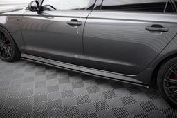 Maxton Design Sivuhelmat Audi S6 / A6 S-line / A6 C7 FL 