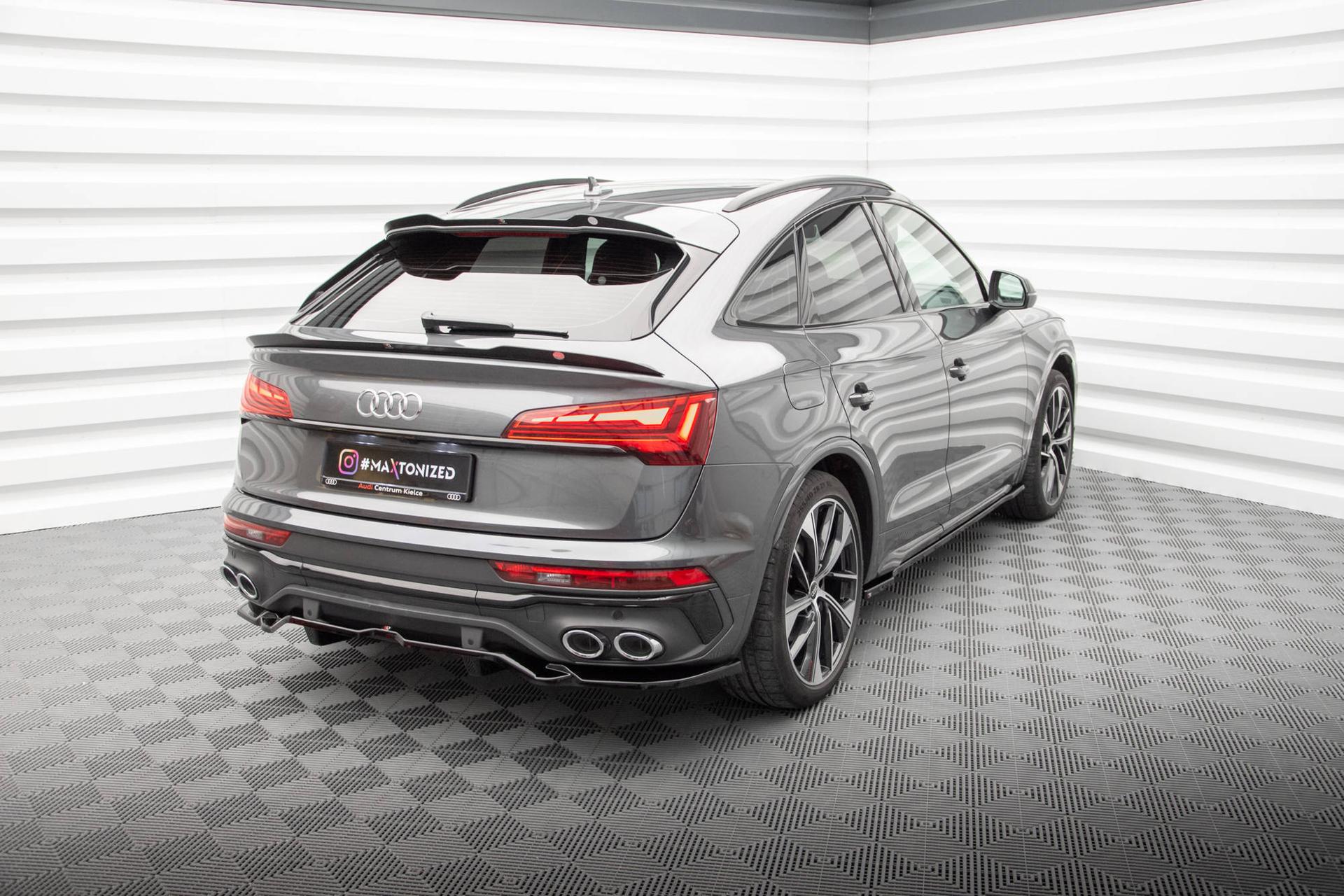 Maxton Design Siipi Upper Audi SQ5 / Q5 S-line Sportback MK2 Facelift