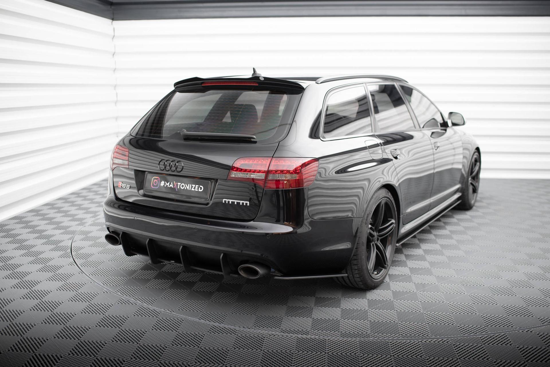 Maxton Design Splitters Street Pro Audi RS6 Avant C6