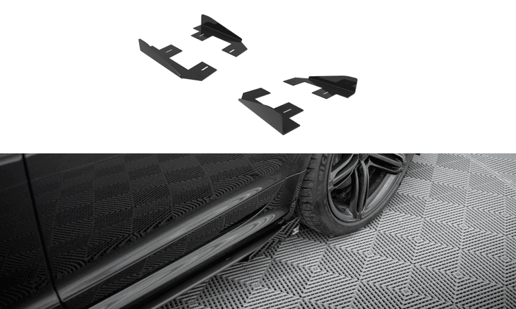 Maxton Design Splitters Audi RS6 Avant C6