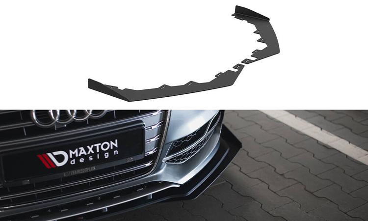 Maxton Design Splitters Audi S3 / A3 S-line Sedan 8V