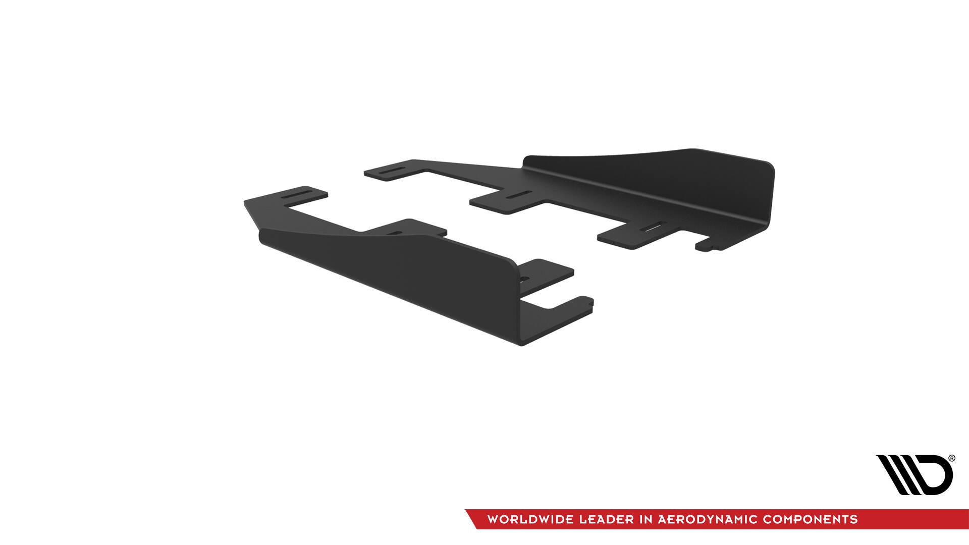 Maxton Design Splitters Audi S3 / A3 S-line Sedan 8V