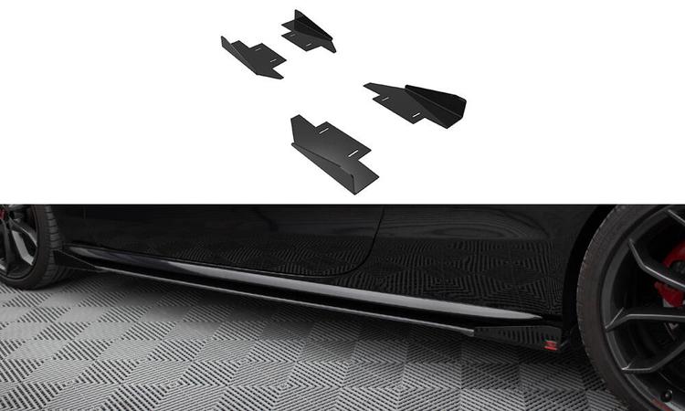 Maxton Design Splittere Audi A5 / A5 S-line / S5 Coupe / Cabrio 8T / 8T Facelift