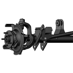 Flänsmutter för främre panhardstag Barnes 4WD för Jeep Wrangler TJ 1997-2006 m.fl. - 3