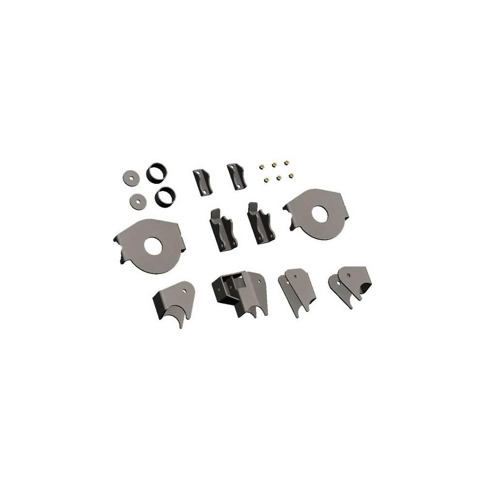 Original sats med bakre axelfästen Barnes 4WD för Jeep Wrangler TJ 1997-2006 m.fl.