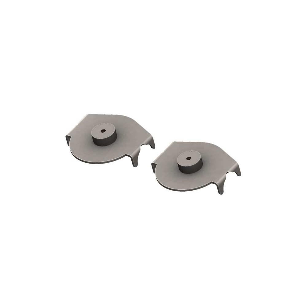 Original axelfästen för bakre spiralfjädrar Barnes 4WD för Jeep Wrangler TJ 1997-2006 m.fl.