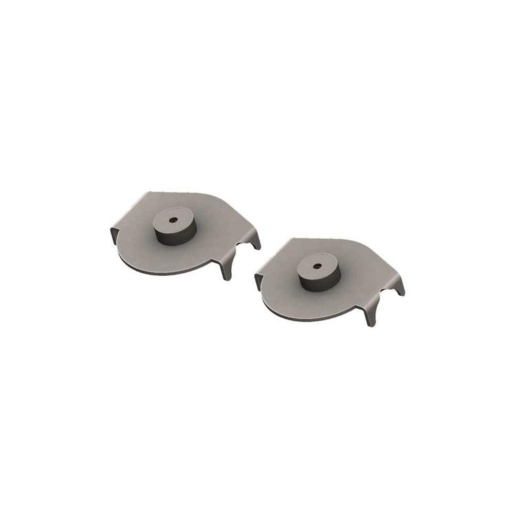 Original axelfästen för bakre spiralfjädrar Barnes 4WD för Jeep Wrangler TJ 1997-2006 m.fl.