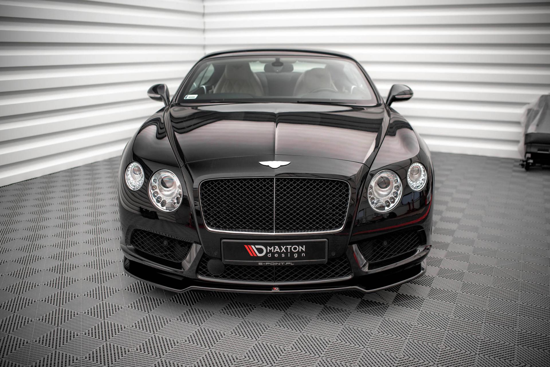 Maxton Design Frontspoiler V.1 Bentley Continental GT V8 S MK2