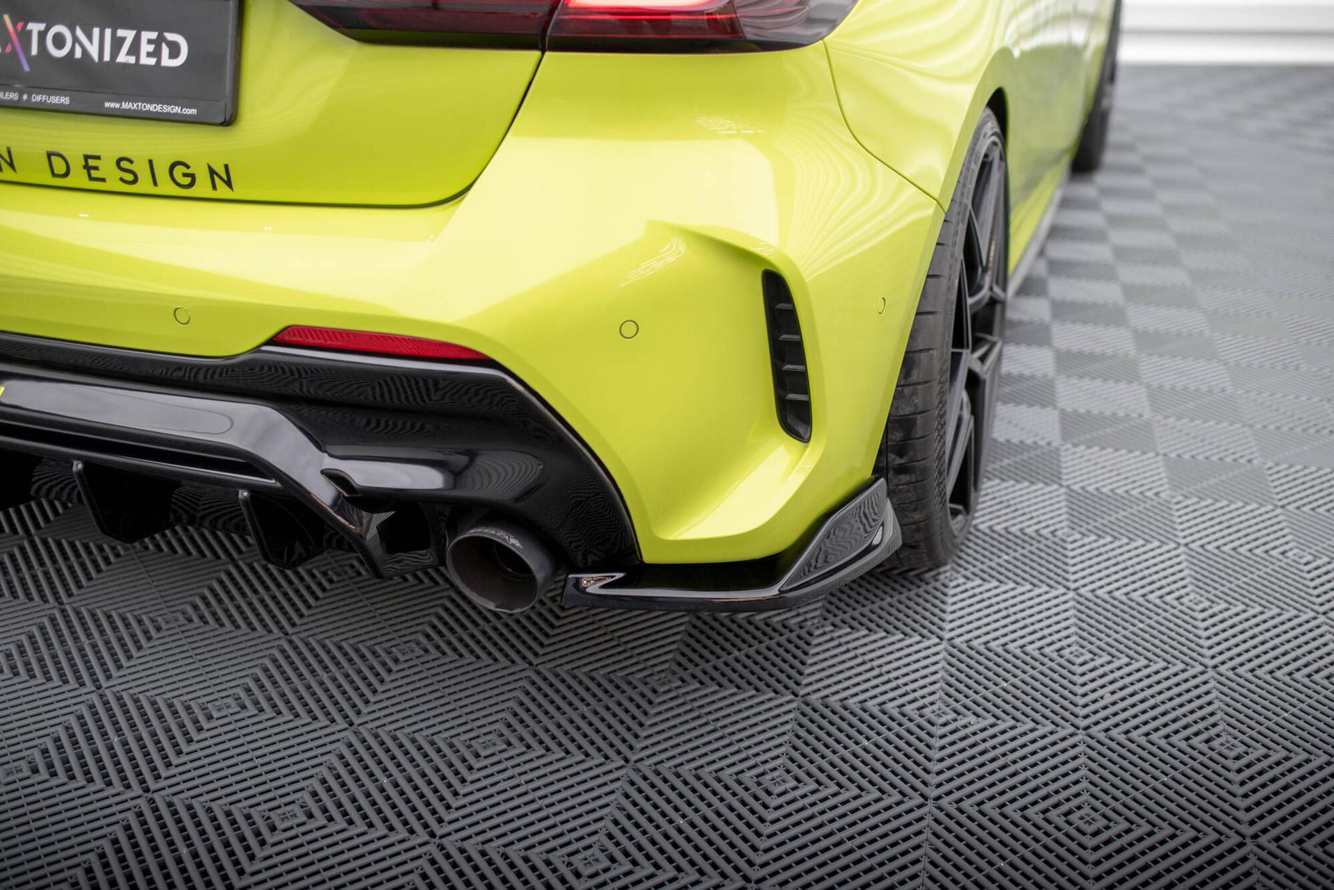 Maxton Design Splitters V.8 For rear diffuser v.1 BMW 1-serie M-pack / M135I F40