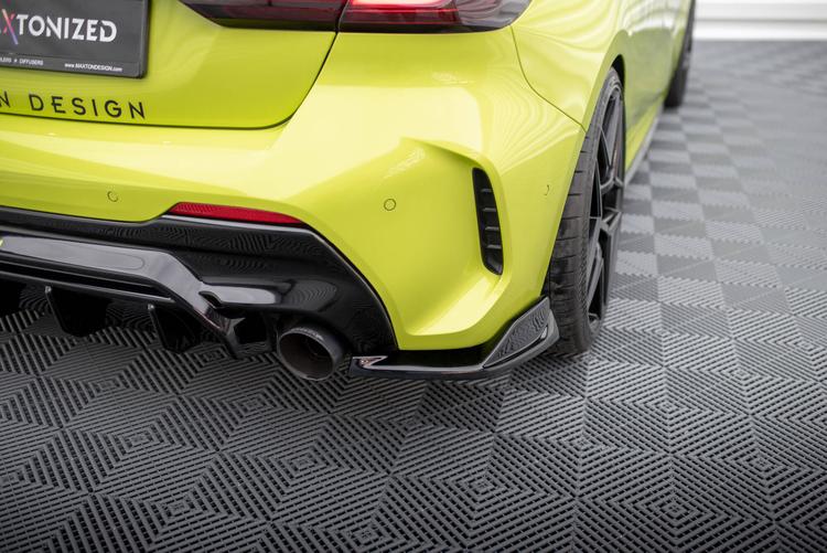 Maxton Design Splitters V.8 For rear diffuser v.1 BMW 1-serie M-pack / M135I F40
