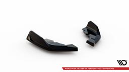 Maxton Design Splitters V.8 For rear diffuser v.1 BMW 1-serie M-pack / M135I F40