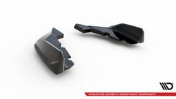 Maxton Design Splitters V.8 For rear diffuser v.1 BMW 1-serie M-pack / M135I F40