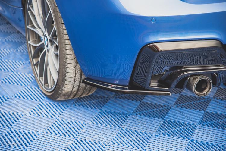 Maxton Design Splittere V.2 For rear diffuser v.1 BMW M135I F20