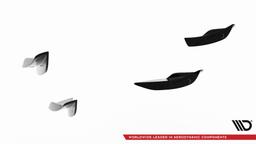 Maxton Design Splitters BMW 1-serie M-pack / M140I F20 Facelift