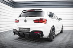Maxton Design Splitters For rear diffuser v.3 BMW 1-serie M-pack / M140I F20 Facelift 