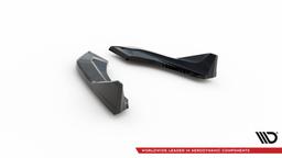Maxton Design Splitters For rear diffuser v.3 BMW 1-serie M-pack / M140I F20 Facelift 