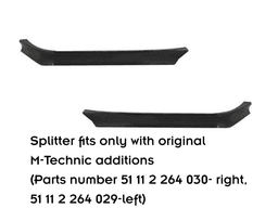 Maxton Design Kuppispoileri V.2 BMW M3 / 3 M-pack E36 Coupe