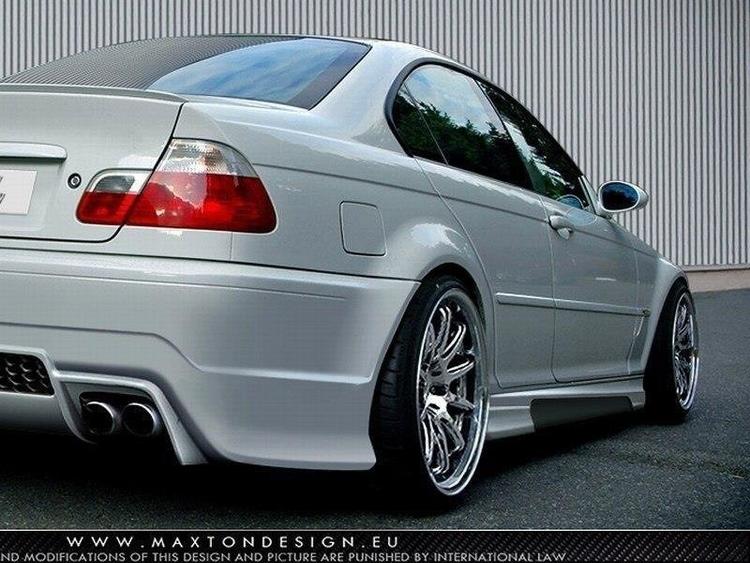 Maxton Design Sivuhelmat BMW 3-serie E46 - 4 Door Saloon