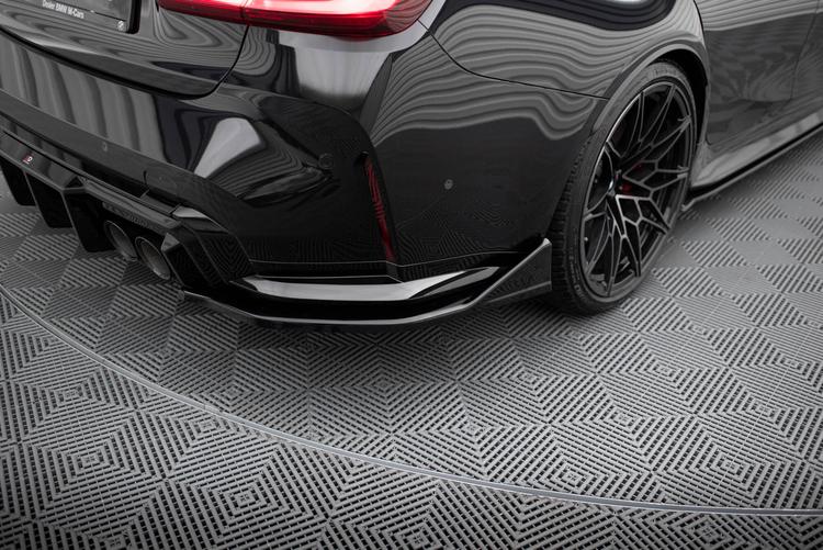 Maxton Design Splitters V.6 CSL Look (for rear diffuser v.1) BMW M3 Sedan / Touring G80 / G81