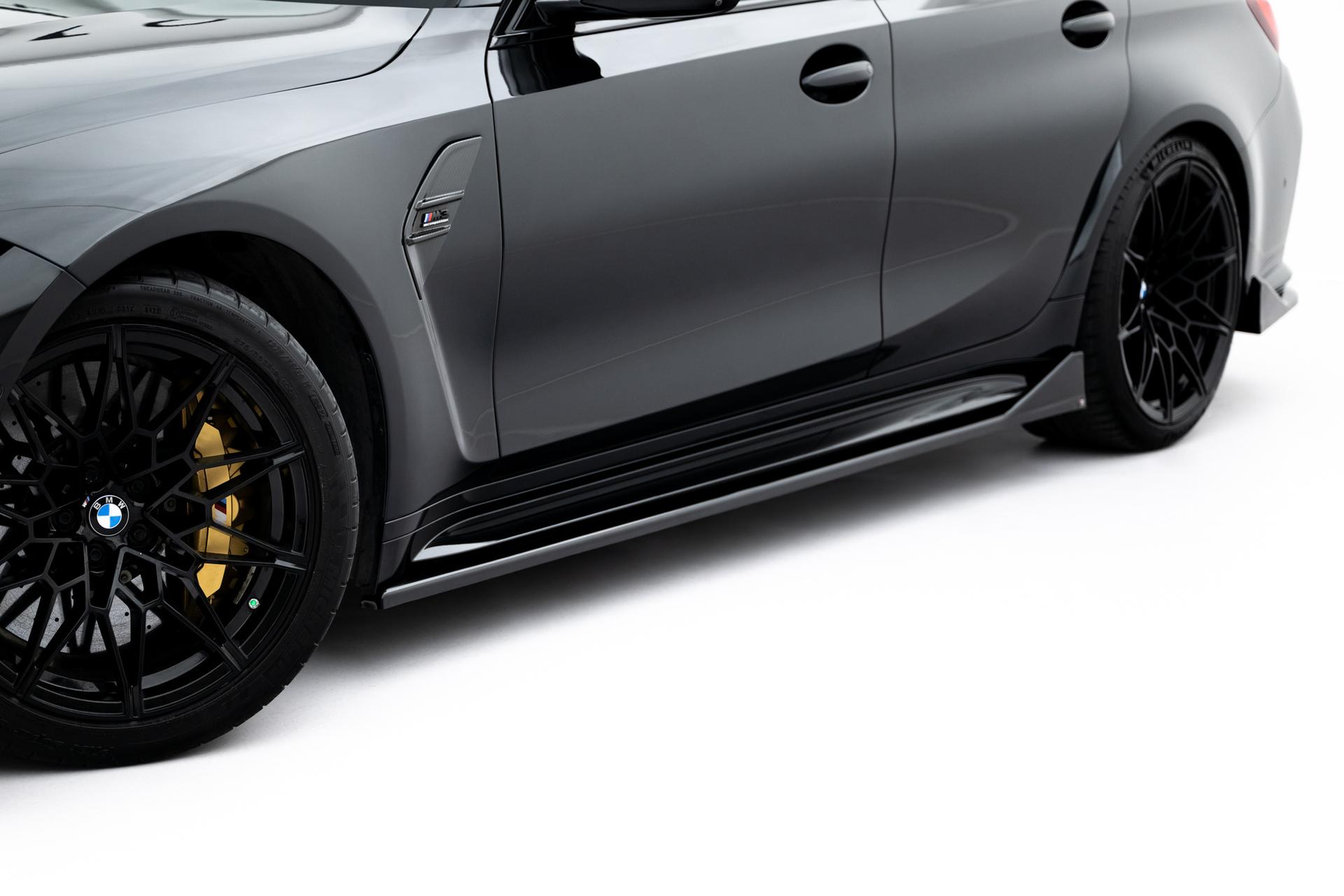 Maxton Design Sidokjolar V.3 CSL Look BMW M3 Sedan / Touring G80 / G81