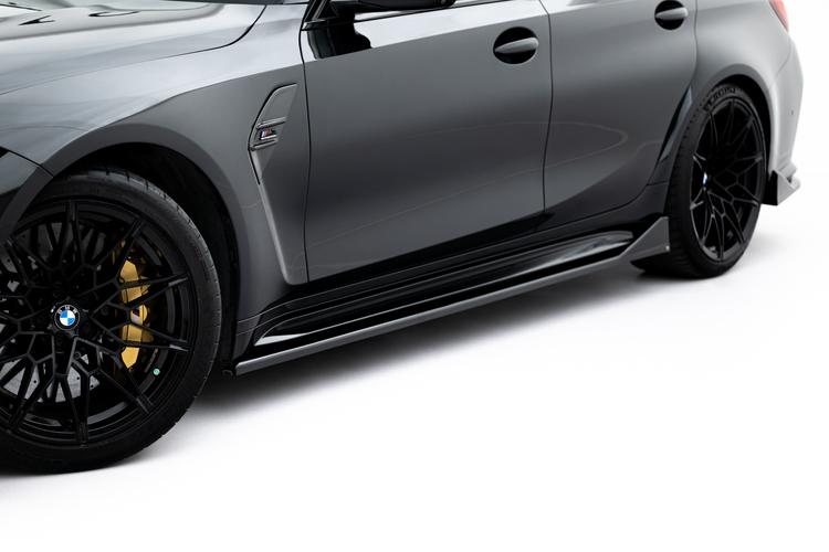Maxton Design Sidokjolar V.3 CSL Look BMW M3 Sedan / Touring G80 / G81