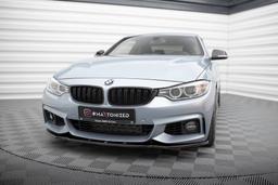 Maxton Design Frontspoiler V.1 BMW 4-serie Coupe / Gran Coupe / Cabrio M-pack F32 / F36 / F33