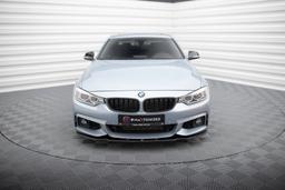 Maxton Design Frontspoiler V.1 BMW 4-serie Coupe / Gran Coupe / Cabrio M-pack F32 / F36 / F33