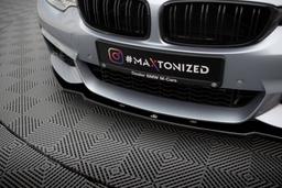 Maxton Design Frontspoiler V.1 BMW 4-serie Coupe / Gran Coupe / Cabrio M-pack F32 / F36 / F33