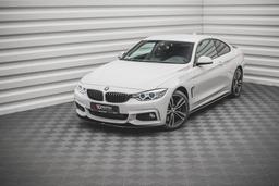Maxton Design Frontspoiler V.2 BMW 4-serie Coupe / Gran Coupe / Cabrio M-pack F32 / F36 / F33